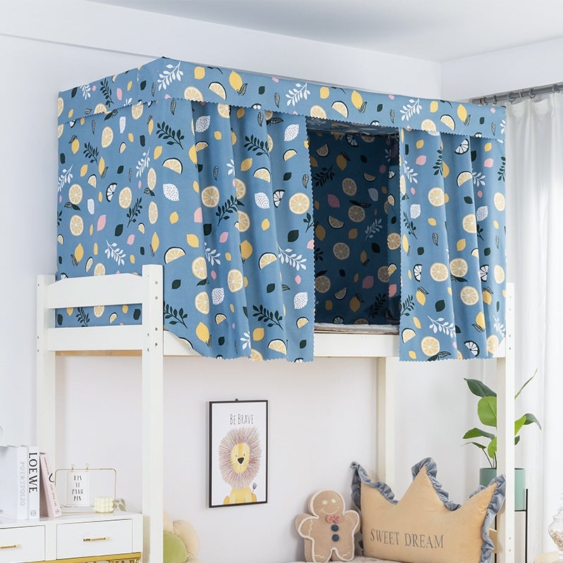 Student Bed Curtains For Dormitory Bunk Beds, Blackout Curtains With Accessories, Minimum Order Quantity 1.35M Pieces, Starry Sky Design - Image 1