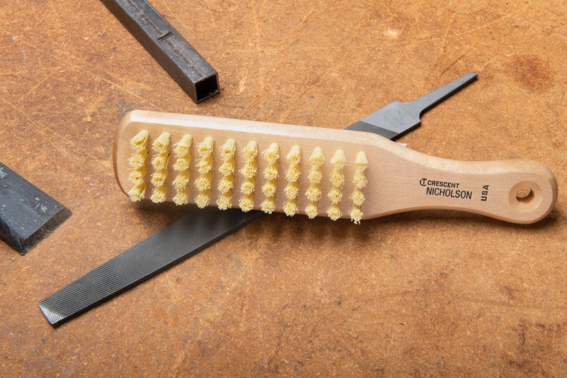 Nicholson Crescent Nicholson 10" File Card and Brush | 21467 - Image 4