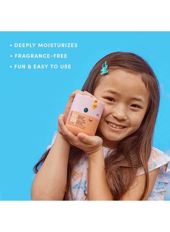 Evereden Evereden Kids Face Cream, 1.7 oz. | Fragrance-Free and Kids Face Lotion with SPF 20 | Clean and Non-Toxic Kids Face Moisturizer | Multi-Vitamin Skin Care for Kids | FSA Eligible  - Image 3