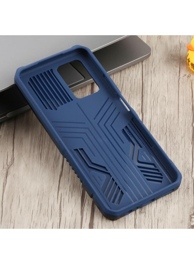 زبون جراب لهاتف Infinix Note 10 Pro Armor Warrior مقاوم للصدمات مصنوع من مادة البولي يوريثين الحراري + جراب هاتف من مادة البولي يوريثين الحراري - Image 3