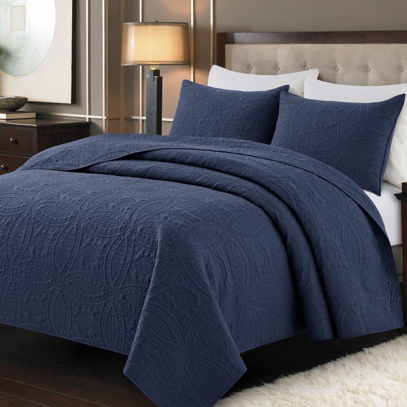 Bare Home Sandwashed Duvet cover Full Size - Premium 1800 collection Duvet Set - cooling Duvet cover - Super Soft Duvet covers (Full  Sandwashed Dusty Blue) - Image 5