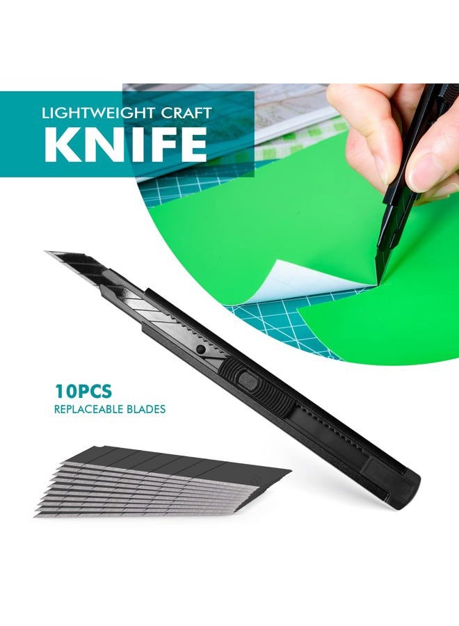 FOSHIO Professional Wallpaper Tools Kit, Including Wallpaper Smoothing Brush, Seam Roller, Paste Brush, Wallpaper Smoothing Tool, Wallpaper Scraper, Vinyl Wrap Gloves, Mesureing Tape, Exacto Knife - Image 5