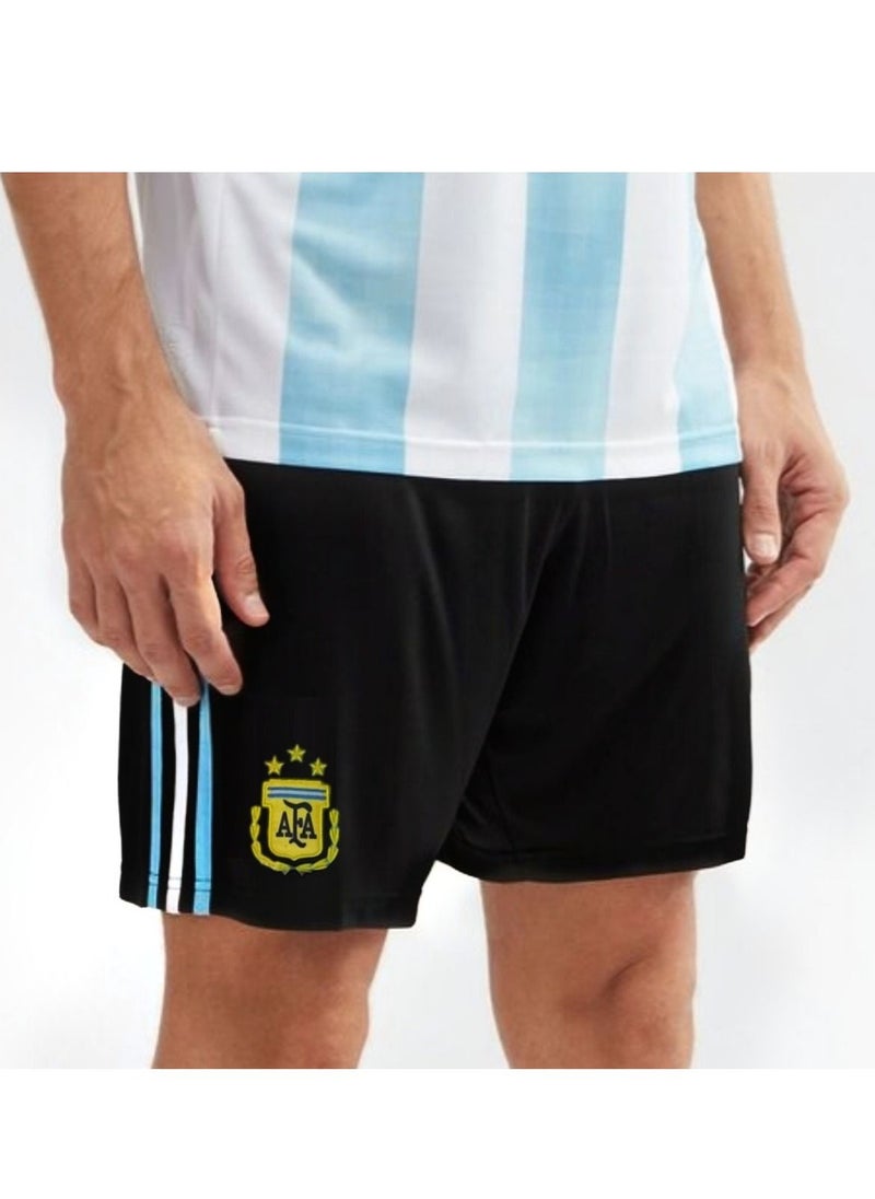 Generic - Argentina Football Home Jersey Kit 2022 World Cup Champion Edition Jersey And Short - Image 1