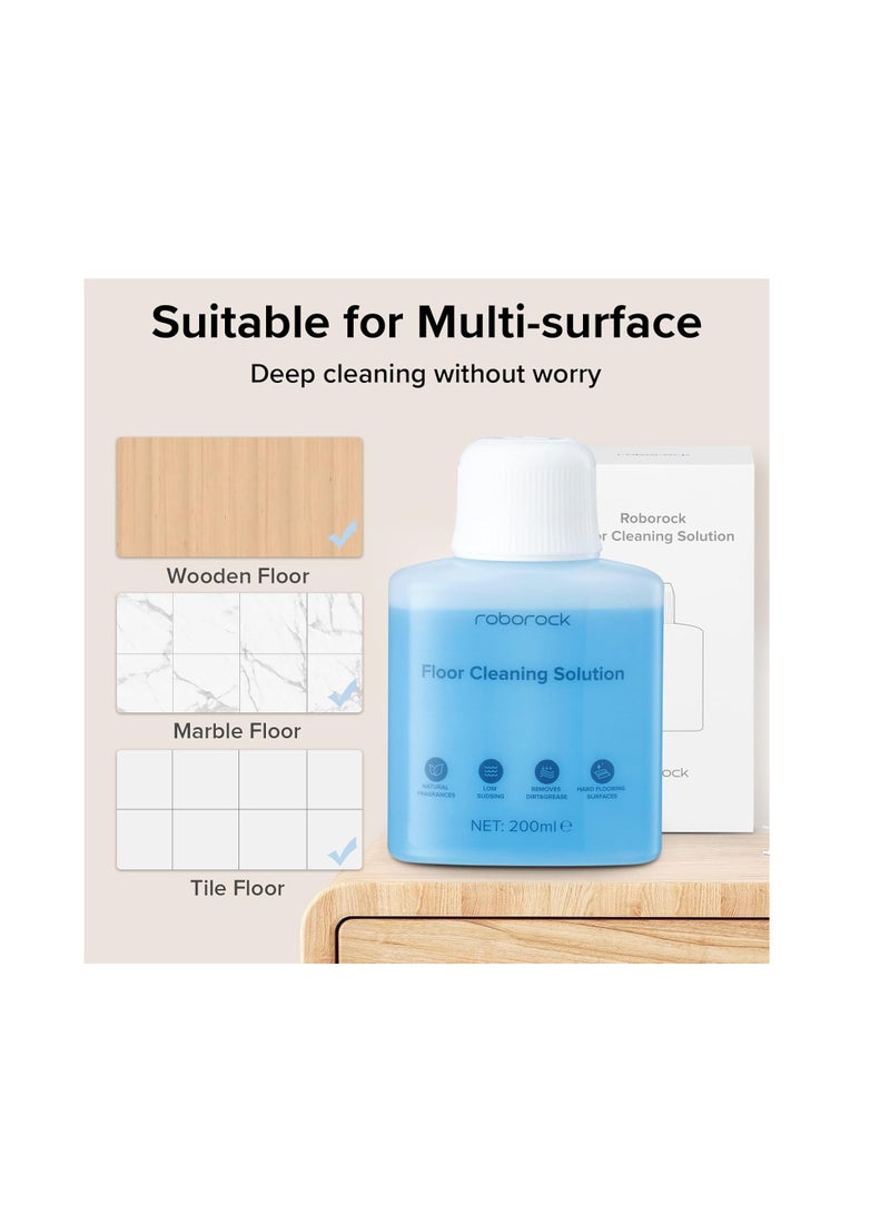 Roborock Original floor cleaner liquid for All Series Wet/dry vacuum cleaners & Robot Vaccum Cleaner, Saros10, S7 max ultra, Q7 TF/TF+, Q10 VF/VF+, Qrevo Series, F25 RT, 200 ml - Image 3