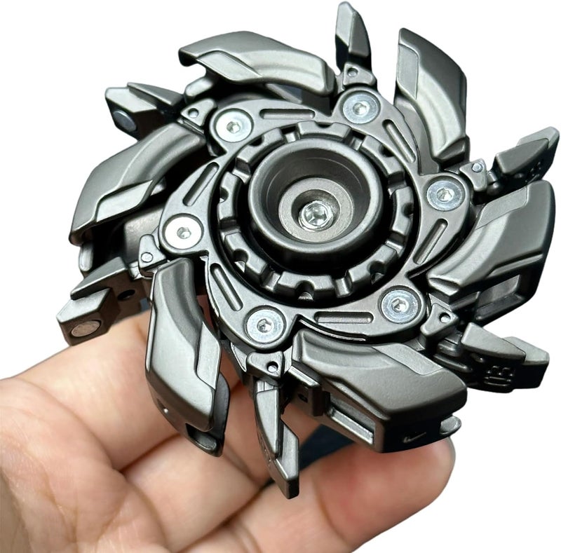 T-Conceal EDC Fidget Sliders Open Armor Spinning Top ألعاب تحريك للبالغين لتخفيف التوتر من المعدن المغناطيسي - Image 1