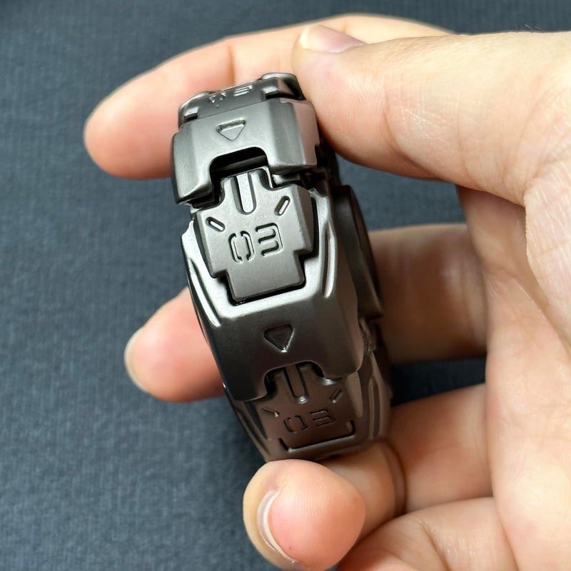T-Conceal EDC Fidget Sliders Open Armor Spinning Top ألعاب تحريك للبالغين لتخفيف التوتر من المعدن المغناطيسي - Image 3