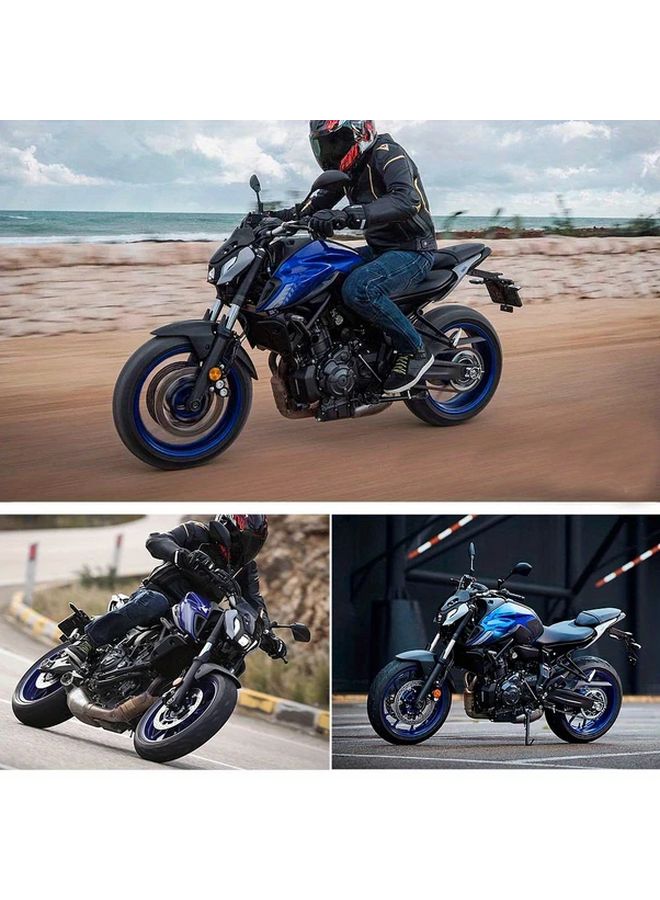 Black Windshield Deflector Protection Kit For Yamaha MT07 MT 07 2021 2022 Motorcycle - Image 5