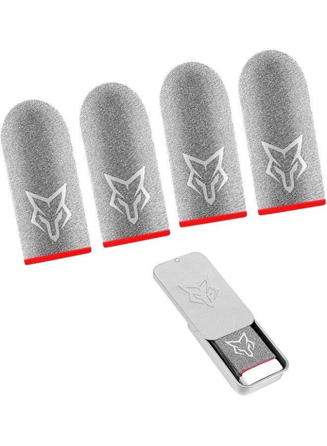 سارافوكس Sarafox 4 Professional V10 Gamer Thimbles من ألياف الحرير للألعاب على الهاتف المحمول - Image 1
