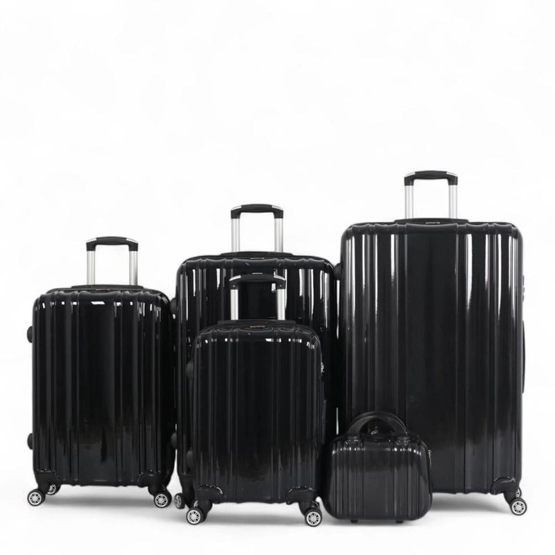 Aviator Fashionable and durable 5-piece luggage set made of high-quality ABS material - Image 1