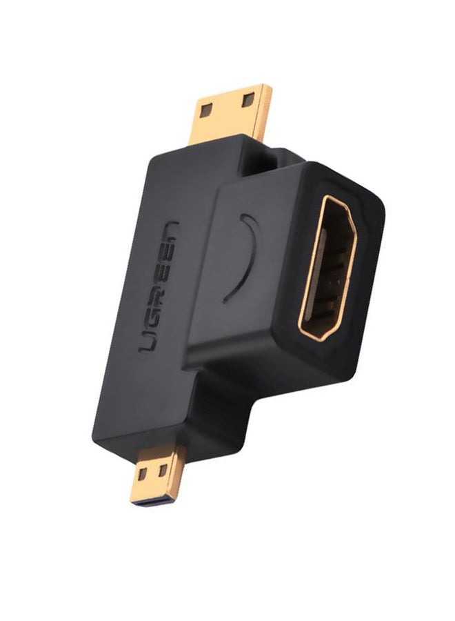 Ugreen 2-In-1 HDMI Female To Male Adapter - Image 5