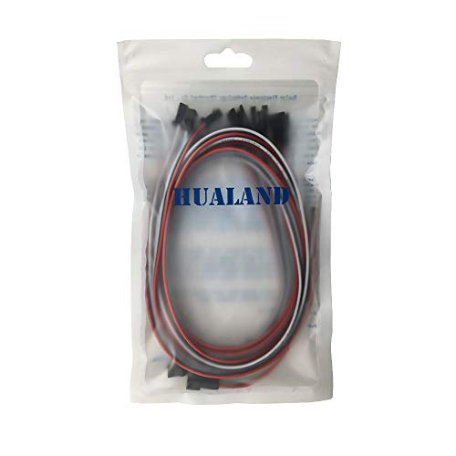 HUALAND 4 pcs/pack 1M/3.28ft 3 Pin JST SM Male Female Plug LED Connector Cable For WS2812B WS2811 SK6812 symphony LED lights with connectors，SM 3 pin without soldering light controller wire，3 pin jst sm - Image 5
