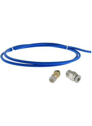 1Set PTFE Tube Blue PTFE Tubing (1M) with PC4-M6 Fitting and PC4-M10 Fitting Connector for 3D Printer 1.75mm Filament - pzsku/Z7849524DFB943C9200A8Z/45/_/1735928531/2b203bab-b895-4830-bd6c-68b8af7afcd6