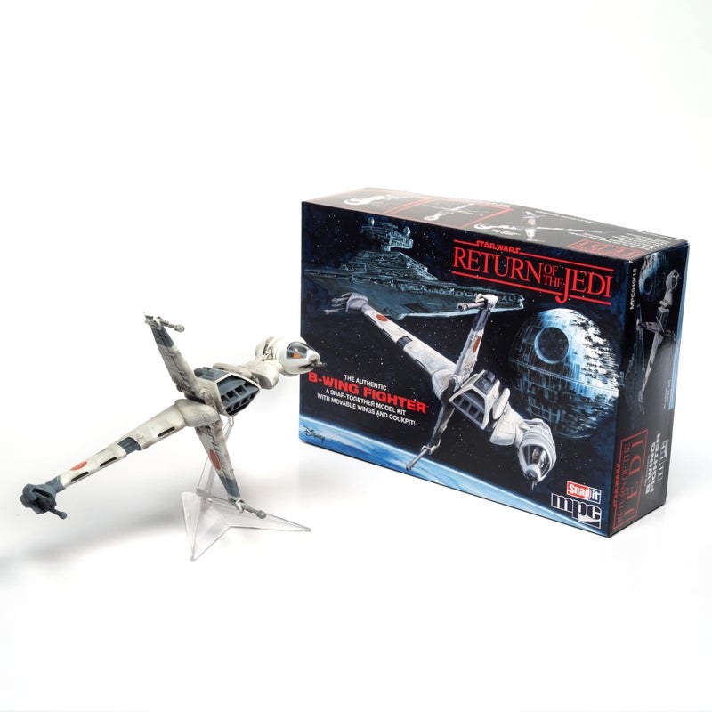 MPC Star Wars Return of The Jedi BWing Fighter Snap 1144 Scale Model Kit - Image 2
