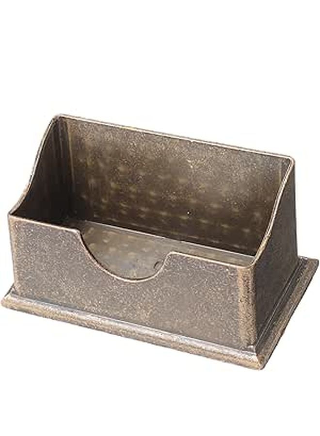 حامل بطاقات العمل المعدني مع فتحة تخزين لمنظم المكتب - Image 1