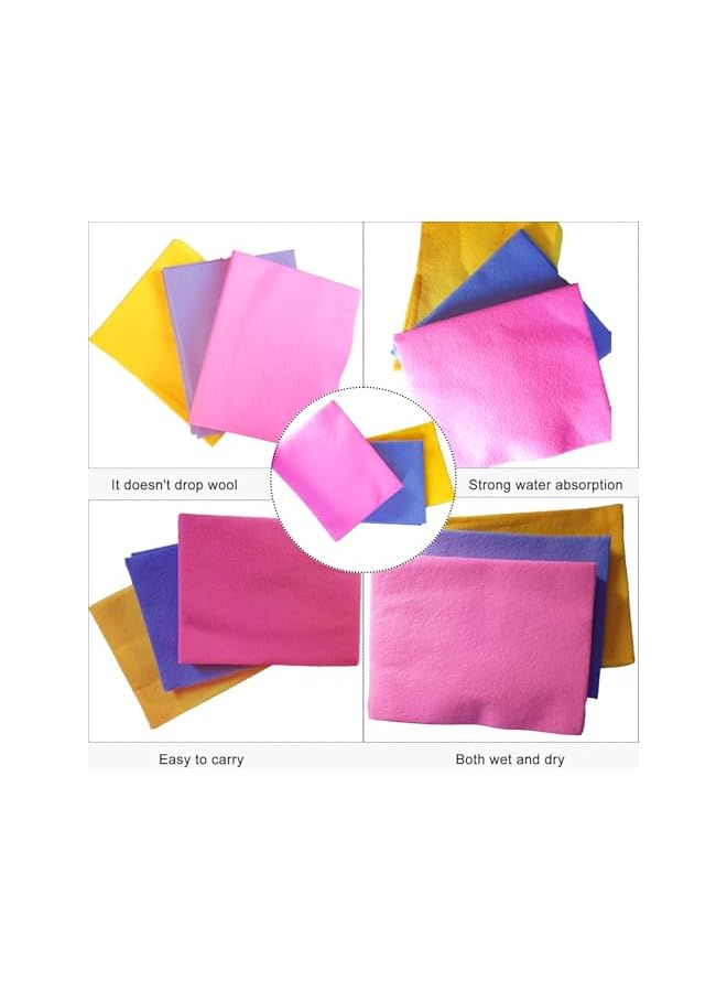 promass Kitchen Cleaning Cloths Set - 18pcs | Reusable All-Purpose Cleaning Cloths - Highly Absorbent Rags for Kitchen, Car, Garage, and Home - Soft, Durable & Easy to Clean All Surfaces - Image 3