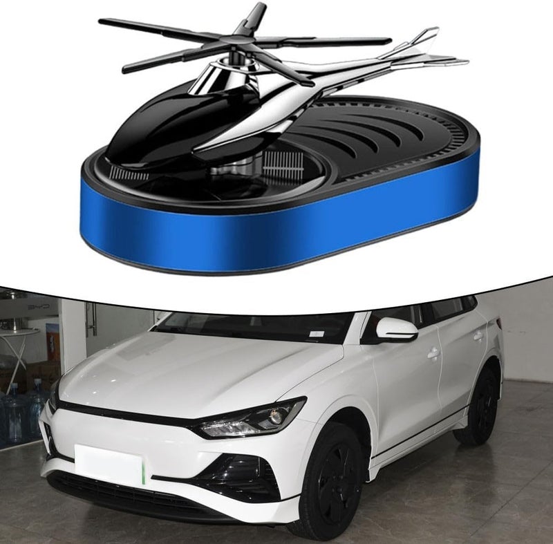 GLEVAR Car Perfume Diffuser | Rotating Air Freshener | Stylish Dashboard Decor, Essential Oil Scent, Odor Eliminator, Reusable Design for Vehicles, Desktops & Small Rooms - Image 3