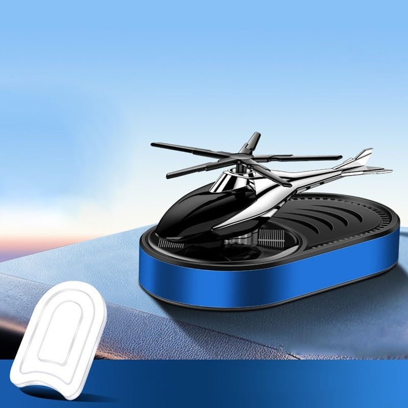 GLEVAR Car Perfume Diffuser | Rotating Air Freshener | Stylish Dashboard Decor, Essential Oil Scent, Odor Eliminator, Reusable Design for Vehicles, Desktops & Small Rooms - Image 2