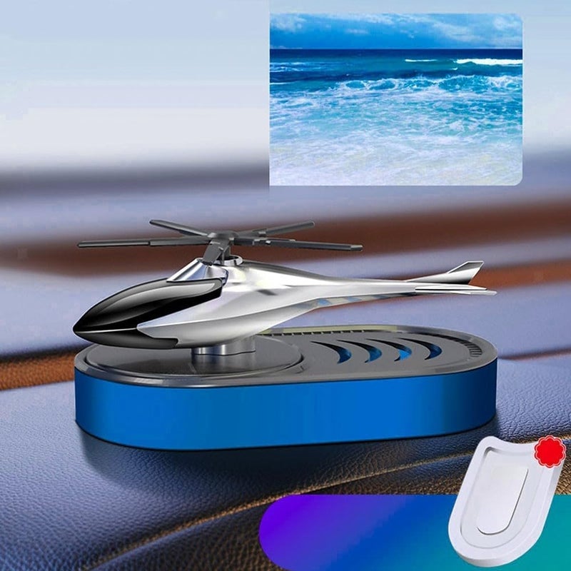 GLEVAR Car Perfume Diffuser | Rotating Air Freshener | Stylish Dashboard Decor, Essential Oil Scent, Odor Eliminator, Reusable Design for Vehicles, Desktops & Small Rooms - Image 5