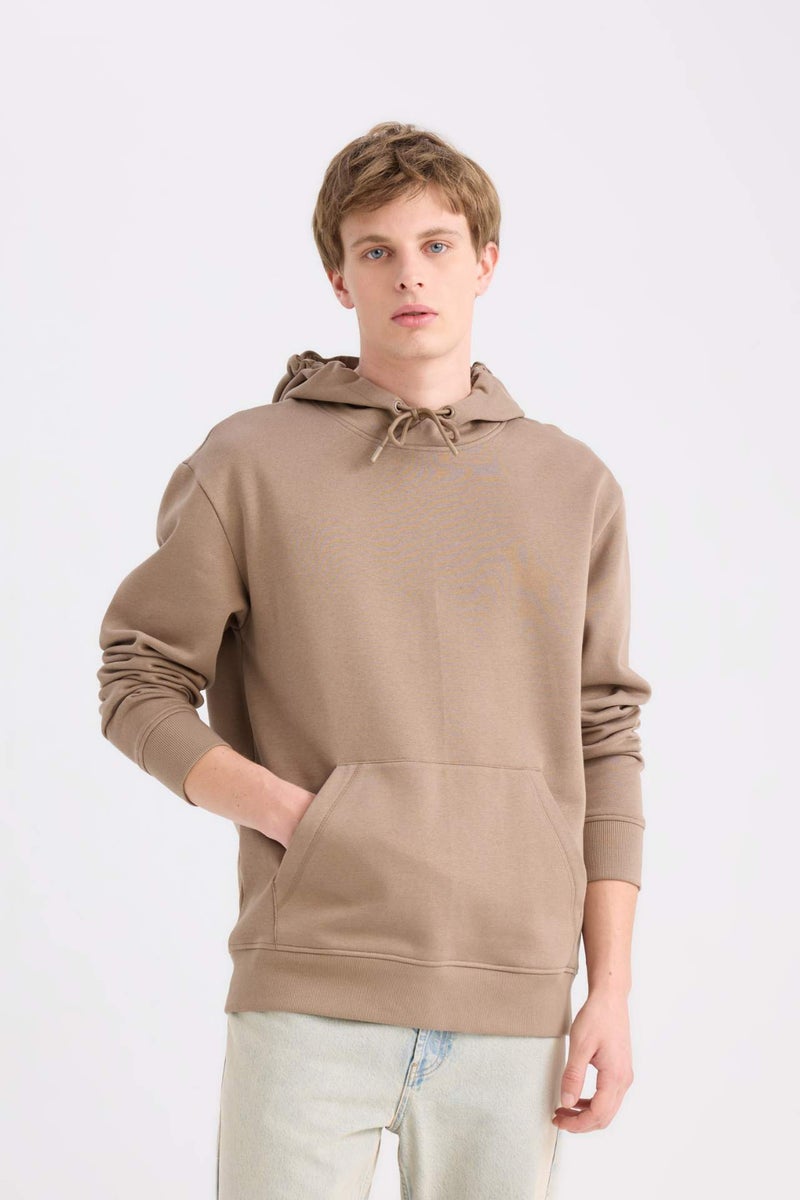 DeFacto Regular Fit Long Sleeve Sweatshirt - Image 1