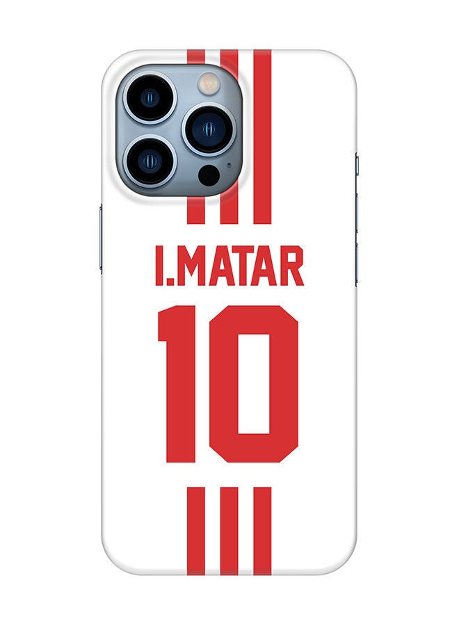 Stylizedd غطاء نحيف لجهاز آبل آيفون 14 برو - سلسلة سناب كلاسيك - غطاء موبايل صلب من مادة PC بلمسة نهائية غير لامعة - الإمارات - لاعب - إ. مطر - Image 1