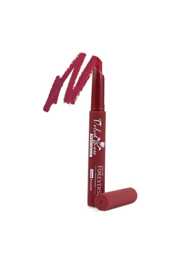 Daily Life Forever52 Velvet Rose Matte Long-Lasting Crayon Lipstick (Enriched With Rose Oil) - Hydrating Bold Lip Color With Matte Finish Look -Elizabeth 2.5g - Image 1