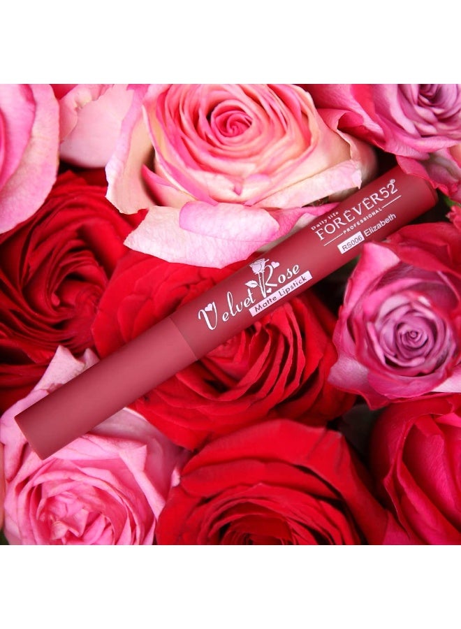 Daily Life Forever52 Velvet Rose Matte Long-Lasting Crayon Lipstick (Enriched With Rose Oil) - Hydrating Bold Lip Color With Matte Finish Look -Elizabeth 2.5g - Image 2