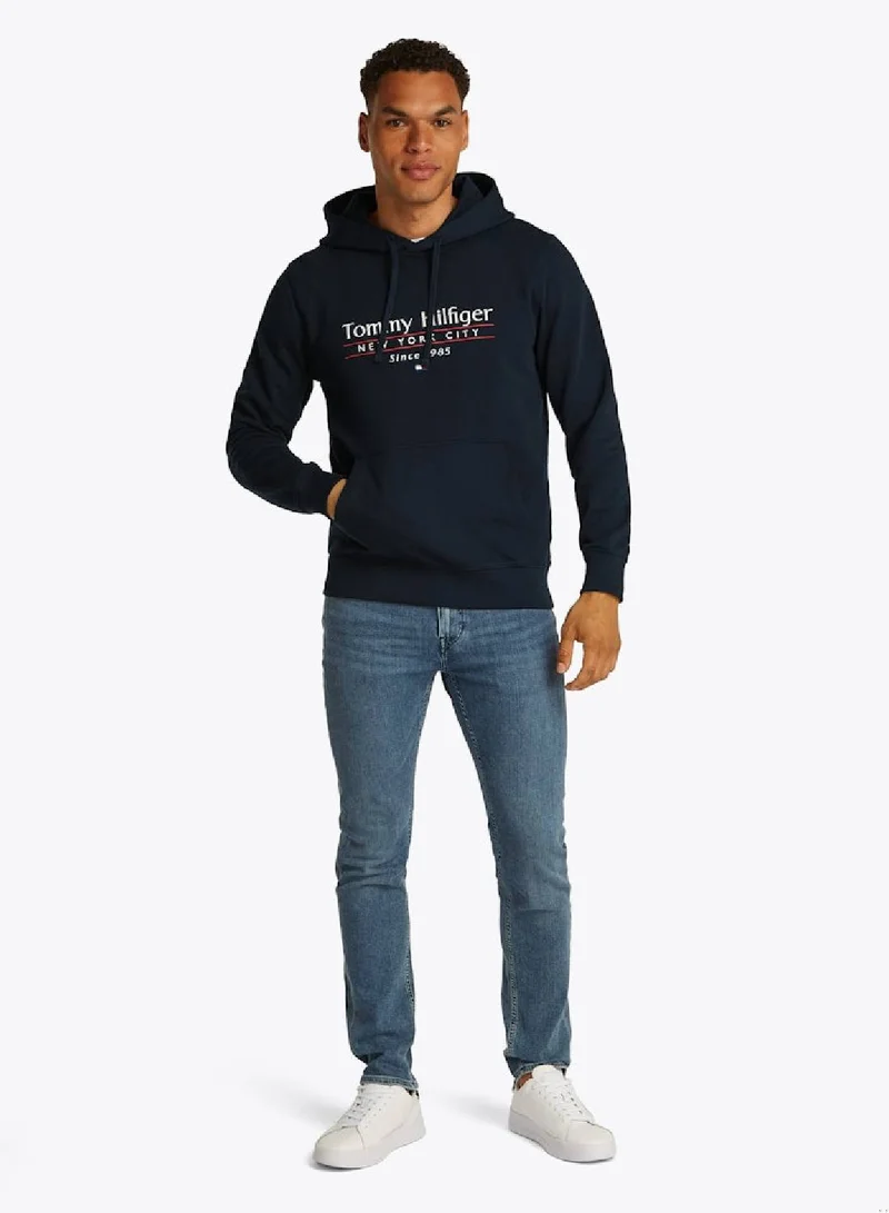 TOMMY HILFIGER Logo Drawstring Hoody