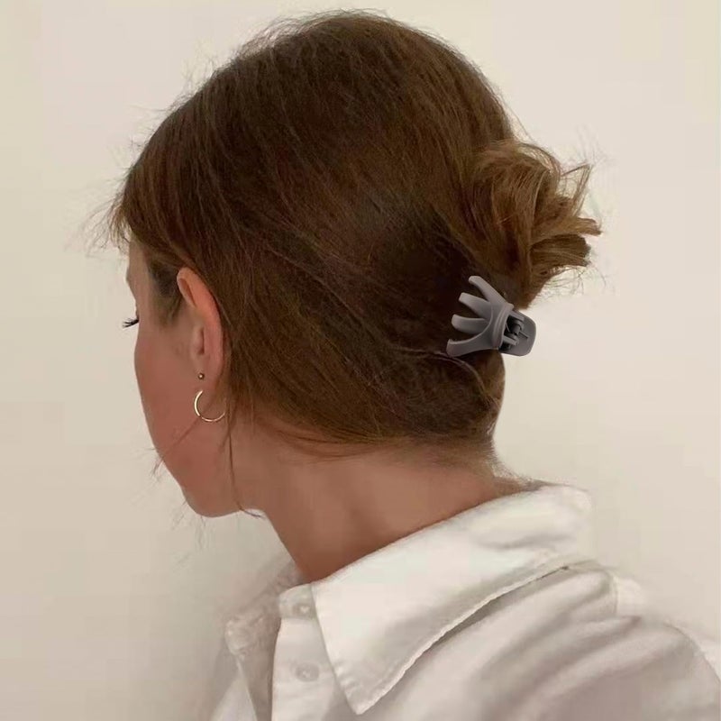 Atoden Small Octopus Claw Clips for Thin and Medium Hair - 8Pcs 1.6'' Mini Neutral Jaw Clips for Fine Short Hair - Accessories for Women Girls - Image 3