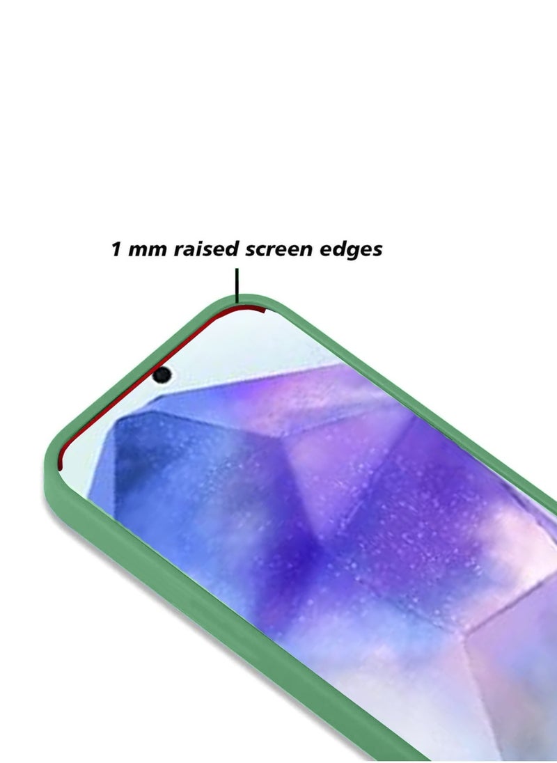 دبليو تيك حافظة لهاتف Xiaomi Redmi A3 4G 2024 بيضاء ناعمة وشفافة من السيليكون TPU ورفيعة للغاية ومطلية بإطار كاميرا وخلفية  - Image 4