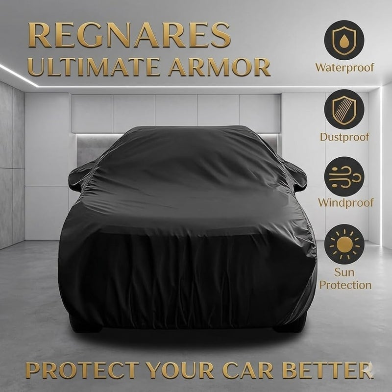 تورنتو غطاء سيارة تورونتو مقاوم للماء بالكامل ولجميع الأحوال الجوية - متوافق مع Nissan Altima (2002 | حماية من المطر والغبار والثلج والأشعة فوق البنفسجية - Image 2
