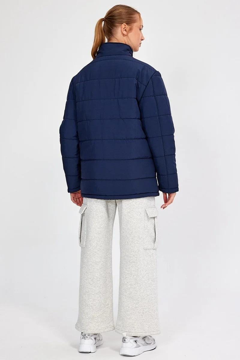 Alexander Gardi Lined Oversize Quilted Coat (E23-627A)