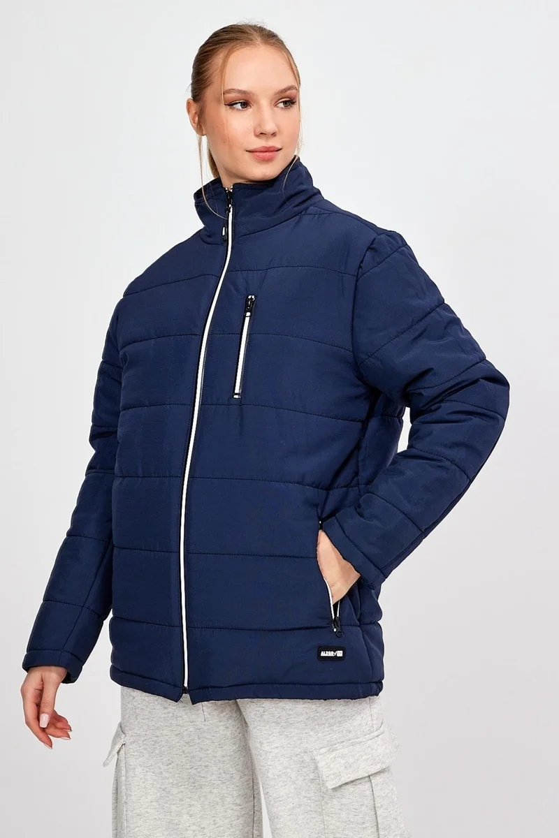 Alexander Gardi Lined Oversize Quilted Coat (E23-627A)