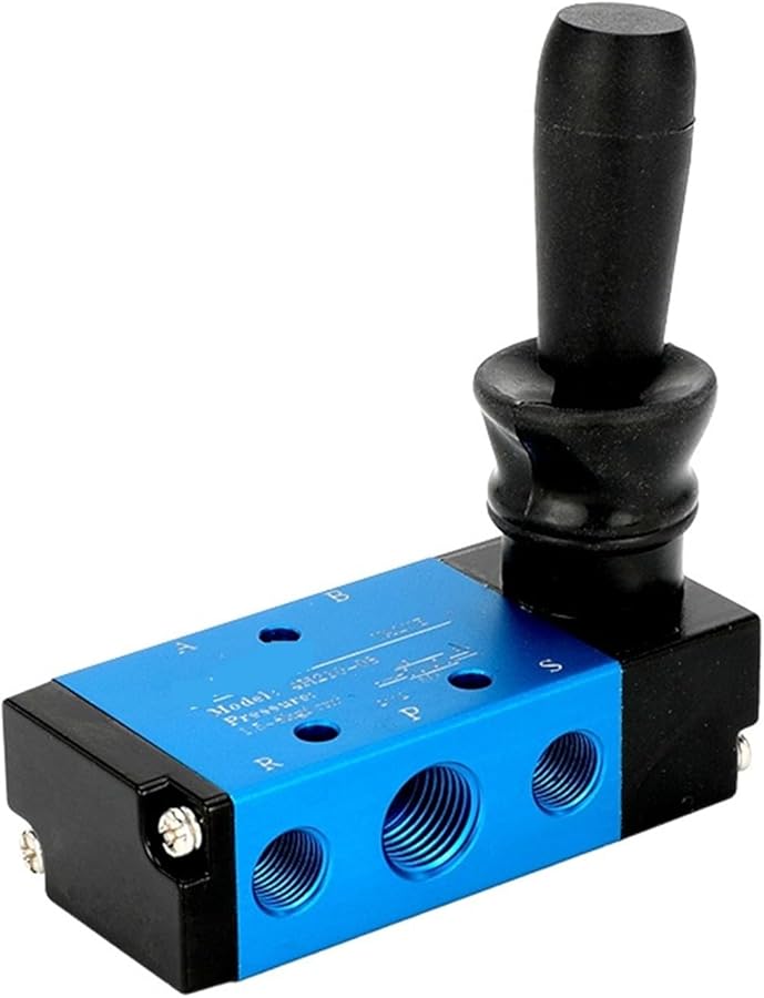 Laize 4H210 08 5 2 Way Pneumatic Air Valve Manual Hand Lever Operated With 8mm Fitting - Image 5