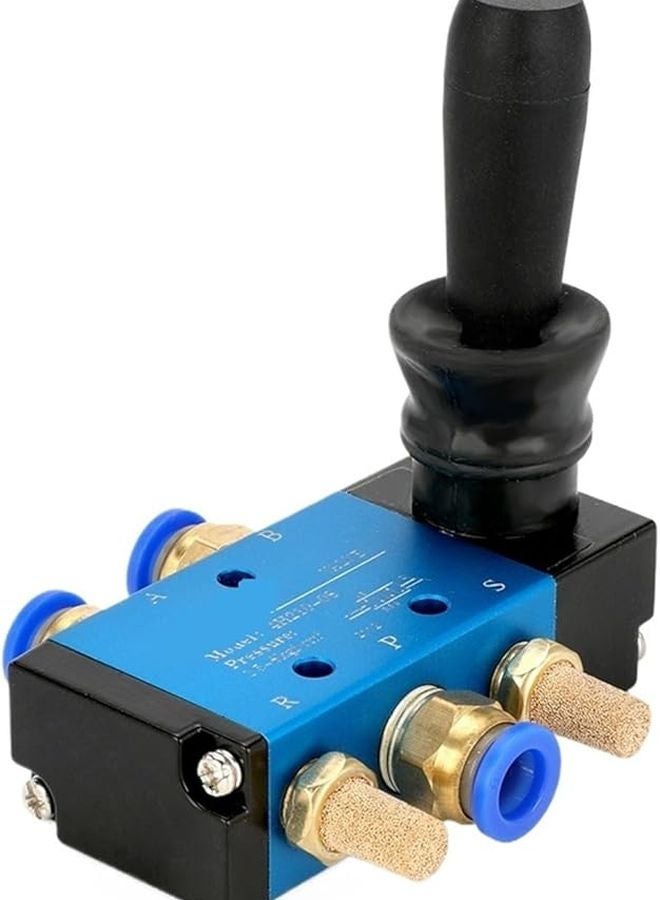 Laize 4H210 08 5 2 Way Pneumatic Air Valve Manual Hand Lever Operated With 8mm Fitting - Image 4