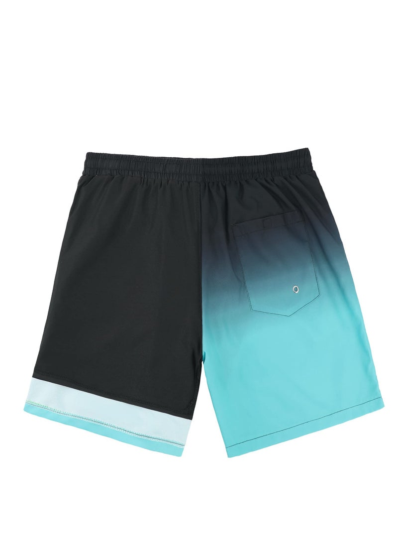 Men's Swim Trunks Board Shorts, Quick Dry with Compression Liner, 5.5" Inseam Swim Shorts, Beach Shorts Bathing Suits Beach Wear (XL)  - Image 4