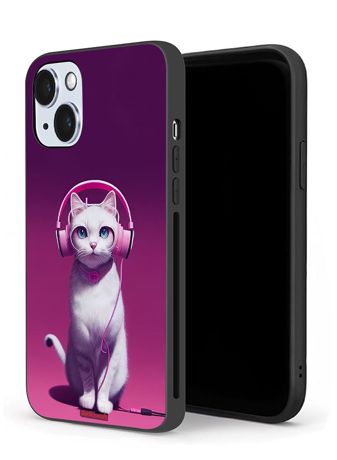 Tolwak Apple iPhone 14 Protective Case Cute Kitten - Image 1