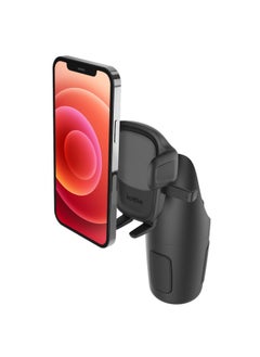 iOttie Easy One Touch 5 Cup Holder Car Mount for Smartphones, 5 Inch Cradle, Magnetic Cable Organiser, Black  - Image 2