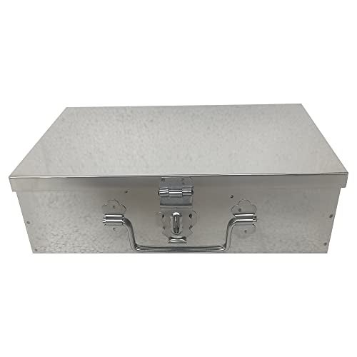 GinoSet Stainless Steel Spice Box, 6 Compartment, Masala Dabba Peti, Utility Container,(Steel)(W-10, H-3, L-7 Inch), Silver - Image 4