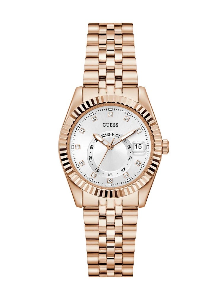 Guess Ladies Rose Gold Tone Multi-function Date Watch GW0936L4 - Image 1