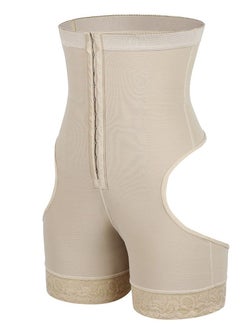 Compression Corset with Side Openings for After Filling Operations