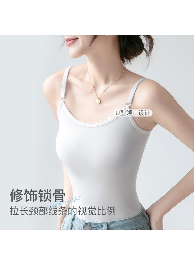 Fenton outerwear Slimming Backless Camisole For Women, Summer Thin Strap Tank Top - Image 3
