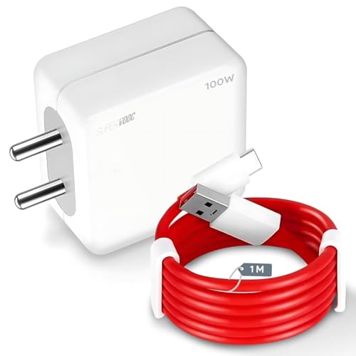 StuffHoods One Plus 100W Charging Cable USB to Type C Warp Charger SuperVooc/Dash Fast Charge Cable for 11, 11R, 10 Pro, 10R, 10T, 9RT, 9R, 8R, 8T Charge Cable for 6/6T/7/7T, Nord, Ce2 Lite 5G, Ce 3 5G, Ce3 - Image 1