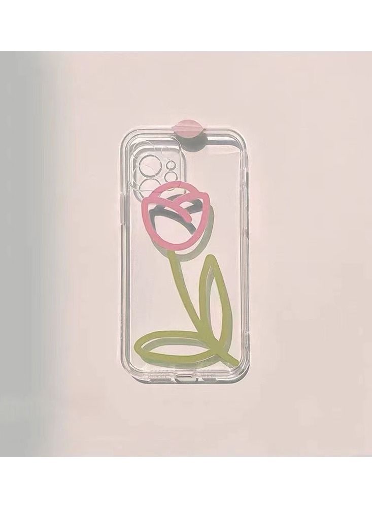 Loquat Back Cover Printed TPU Protective Mobile Phone Case for iPhone