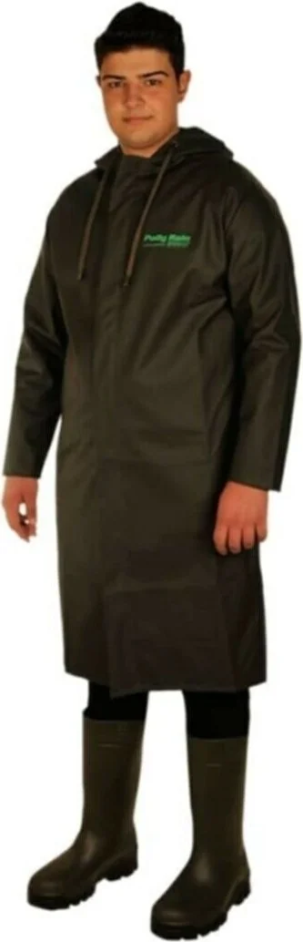 Polly Boot Pollyrain PVC Zippered Topcoat Raincoat Code:pr 1000