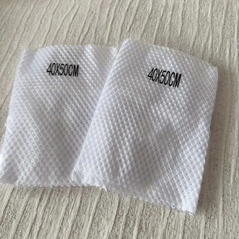 Fine Mesh Laundry Bags 15.75 x 19.69 Inch Pack of 2 for Washing Machines - Image 2