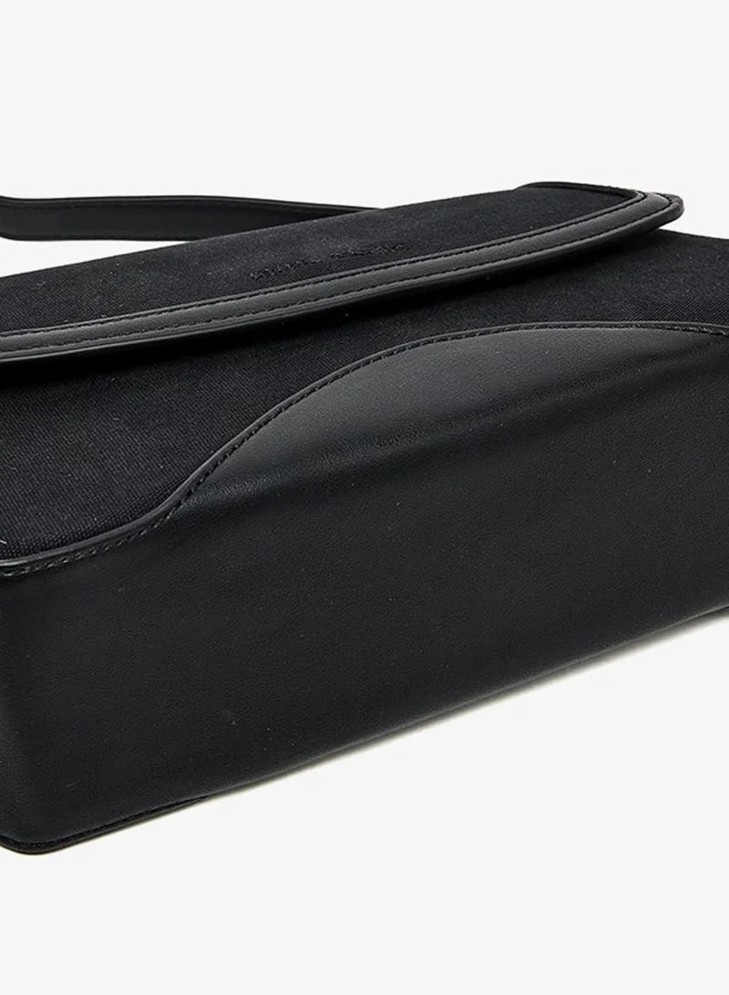 Anne Klein  Anne Klein Contrast Trim Flap Shoulder Bag for Women | Best Price UAE