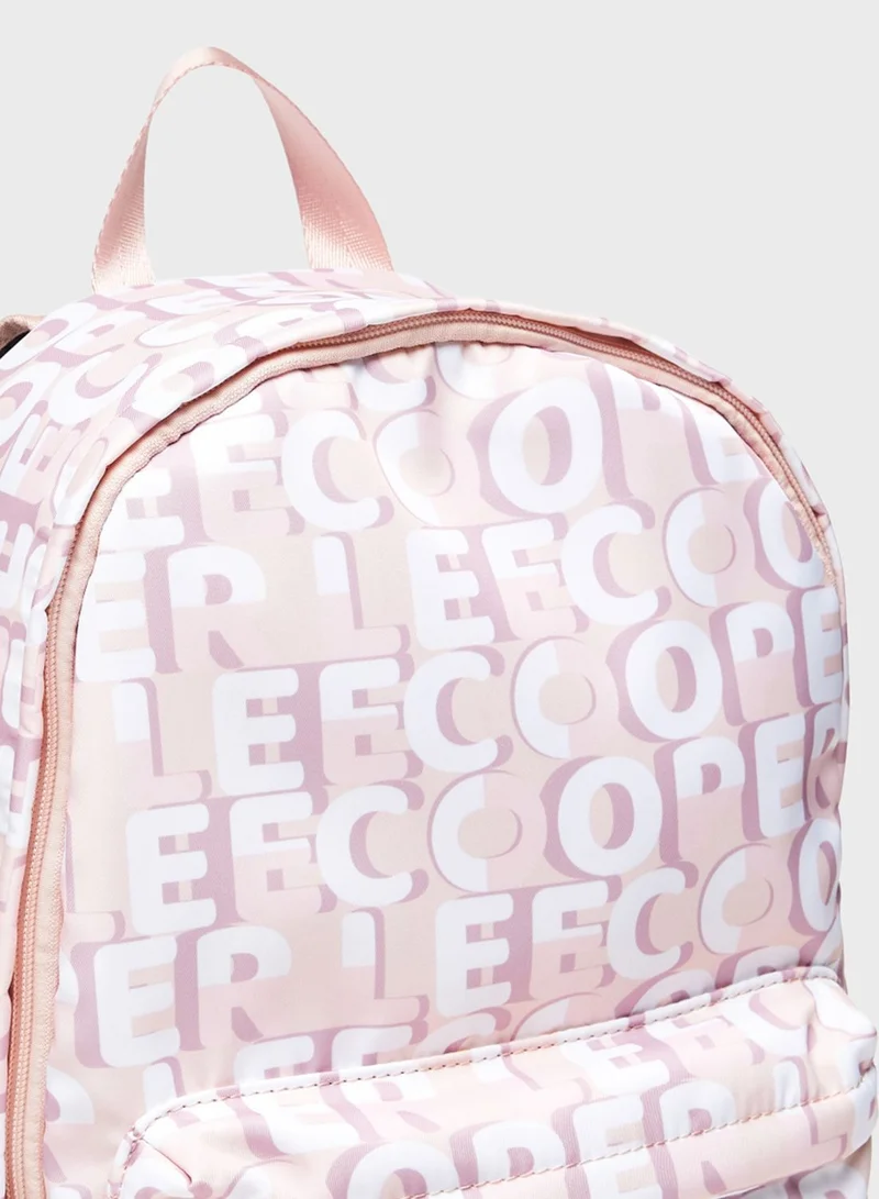 Lee Cooper Logo Detail Backpack