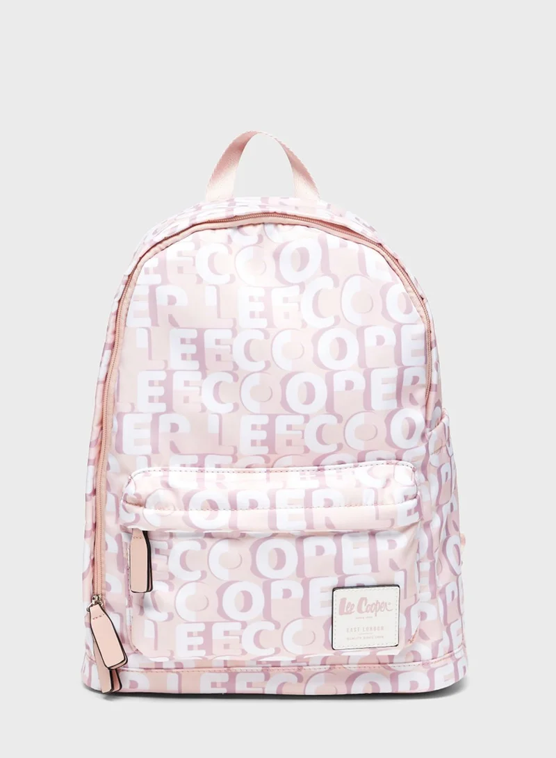 Lee Cooper Logo Detail Backpack
