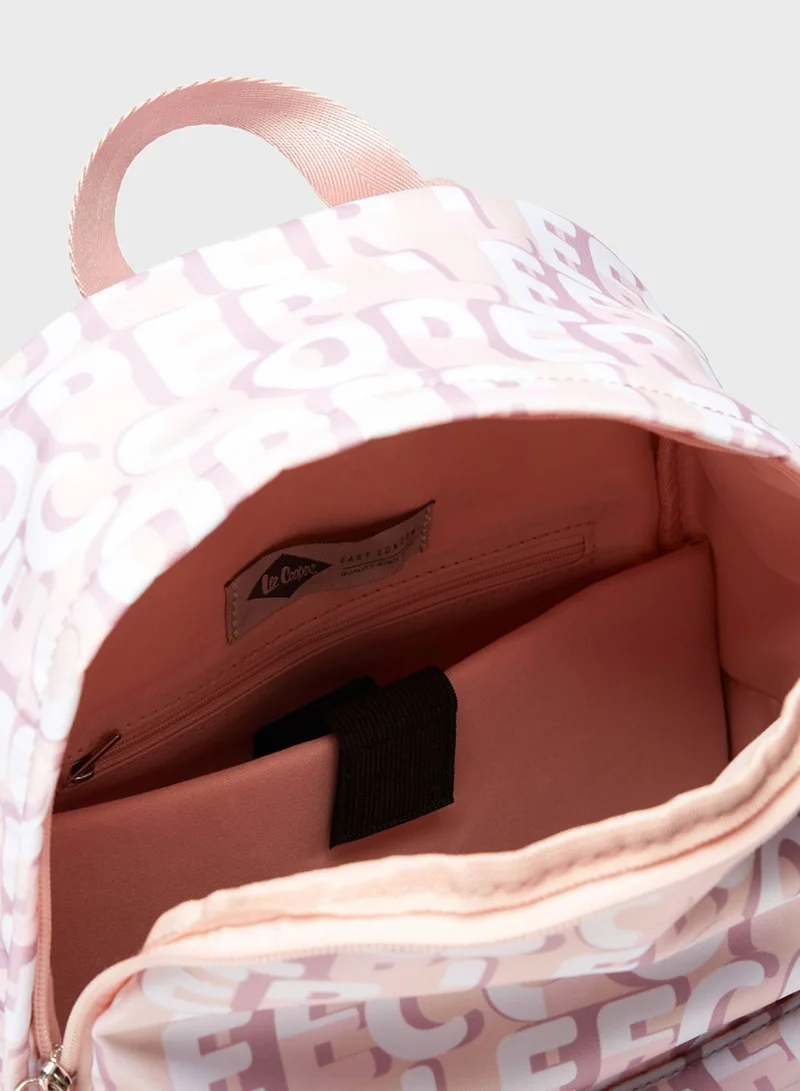 Lee Cooper Logo Detail Backpack
