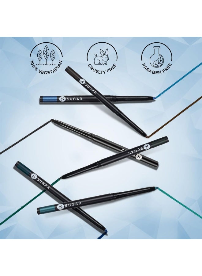 شوجر كوزماتيكس كحل كحل أوف هونور إنتنس مات من سوغار كوزمتكس | مقاوم للماء والتلطخ | يدوم حتى ١٠ ساعات | ٠.٢٥ غرام - ٠١ بلاك آوت - Image 3